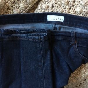 Loft Modern Skinny Jeans, dark wash